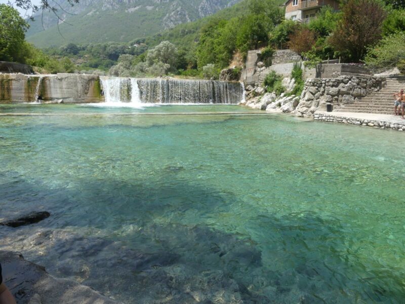 Badestelle an der Drežnica